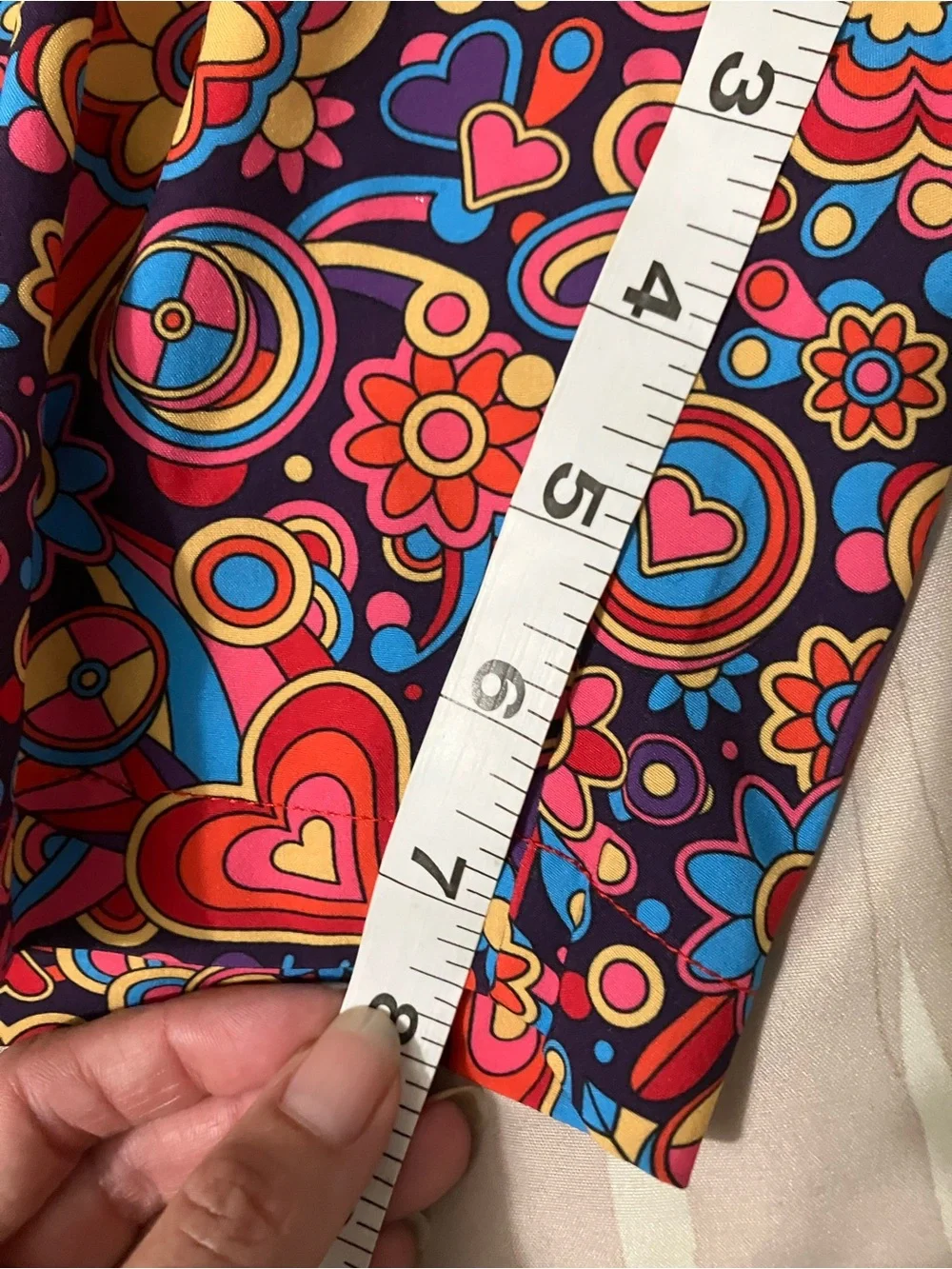 Men's hybrid swim trunks “love overload” size small